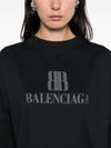 Balenciaga T-shirts and Polos Black