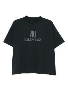  Balenciaga T-shirts and Polos Black
