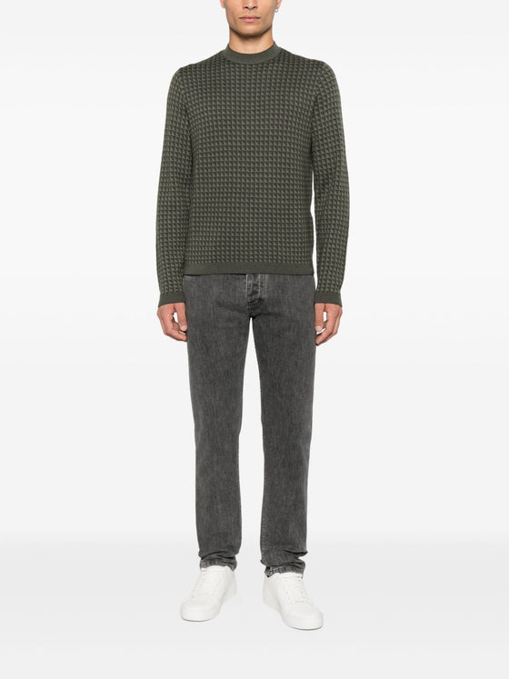 Emporio Armani Sweaters Green