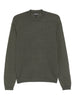 Emporio Armani Geometric-pattern virgin-wool sweater