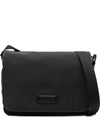 Tom Ford leather-trimmed nylon messenger bag