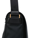Tom Ford leather-trimmed nylon messenger bag