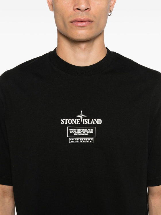 Stone Island T-shirts and Polos Black