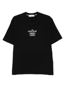  Stone Island T-shirts and Polos Black