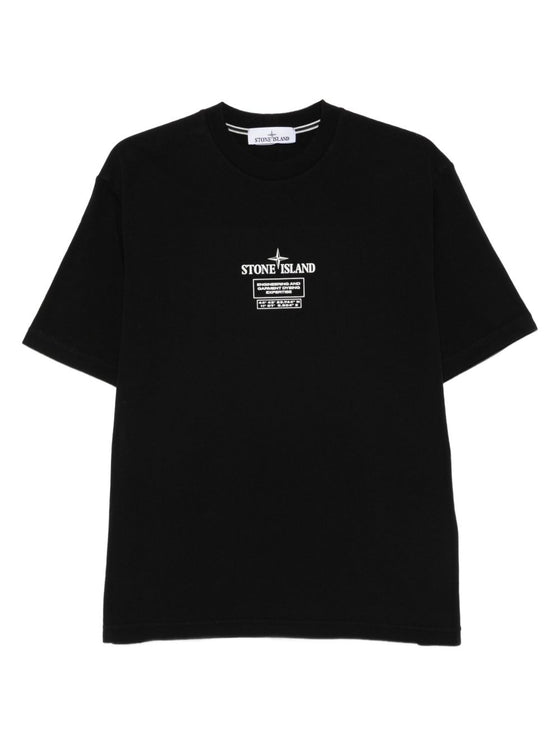 Stone Island T-shirts and Polos Black