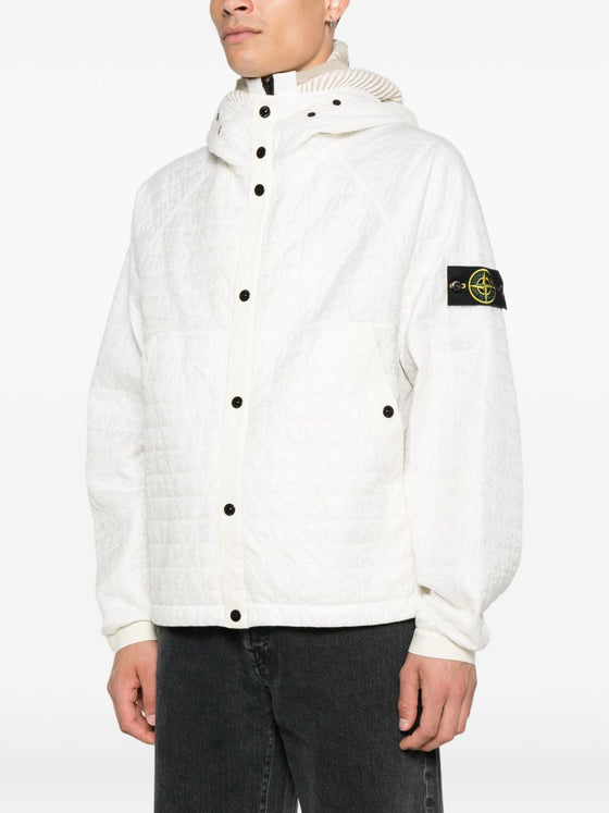 Stone Island Coats Ivory