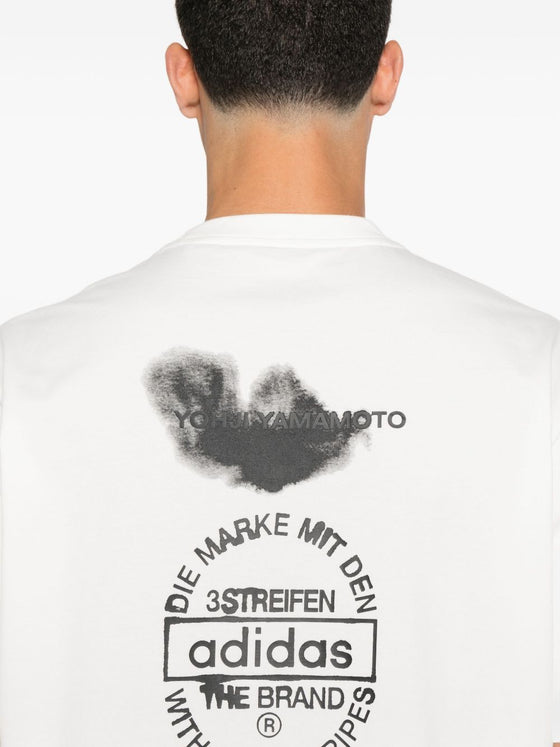 Y-3 T-shirts and Polos White