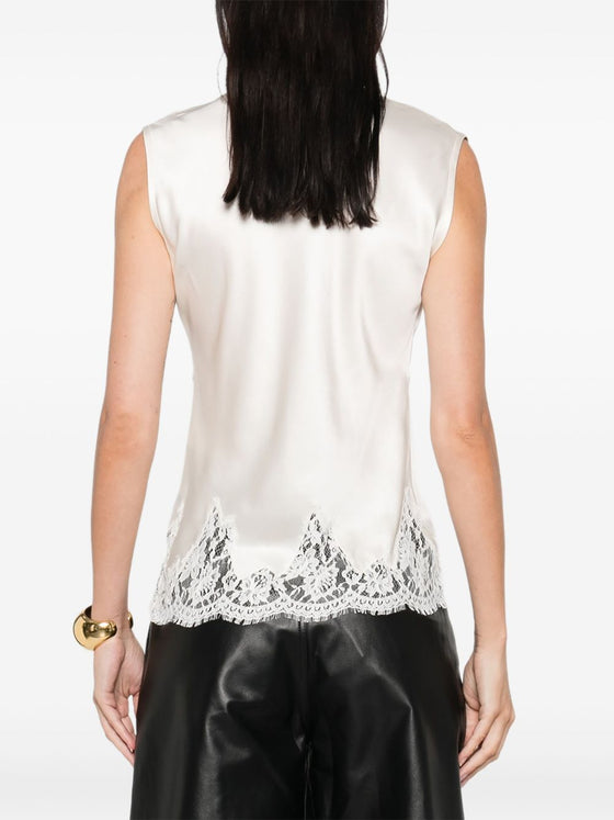 ERMANNO FIRENZE Top Beige