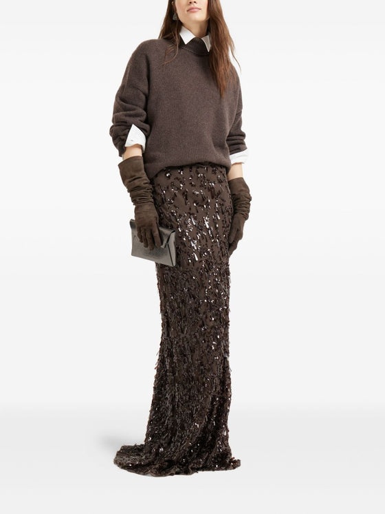 Brunello Cucinelli Sweaters Brown