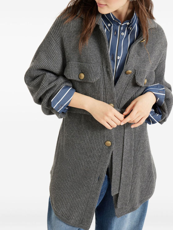 Brunello Cucinelli Sweaters Grey