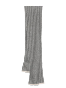  Brunello Cucinelli Ribbed scarf