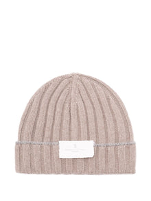 Brunello Cucinelli Cashmere Rib Knit Beanie