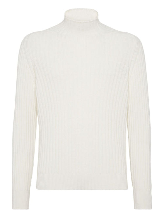 Brunello Cucinelli Sweaters White