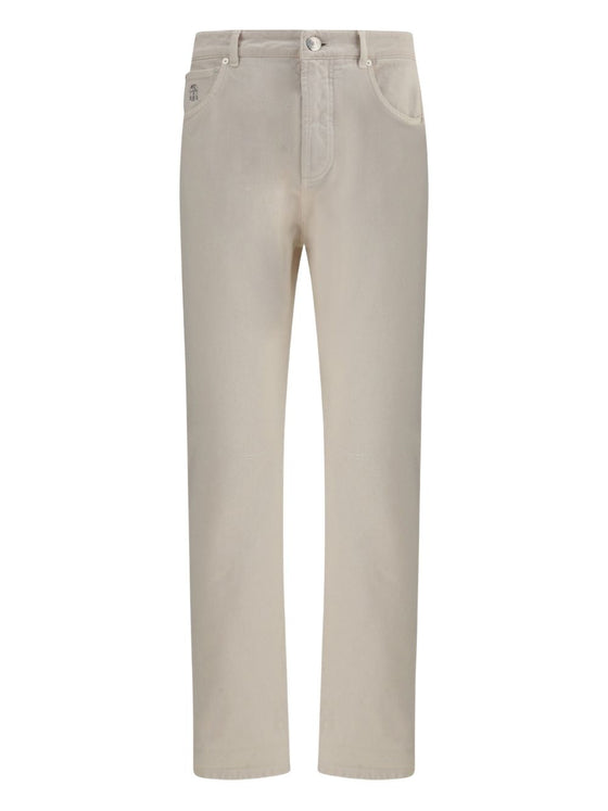 Brunello Cucinelli Trousers Cream