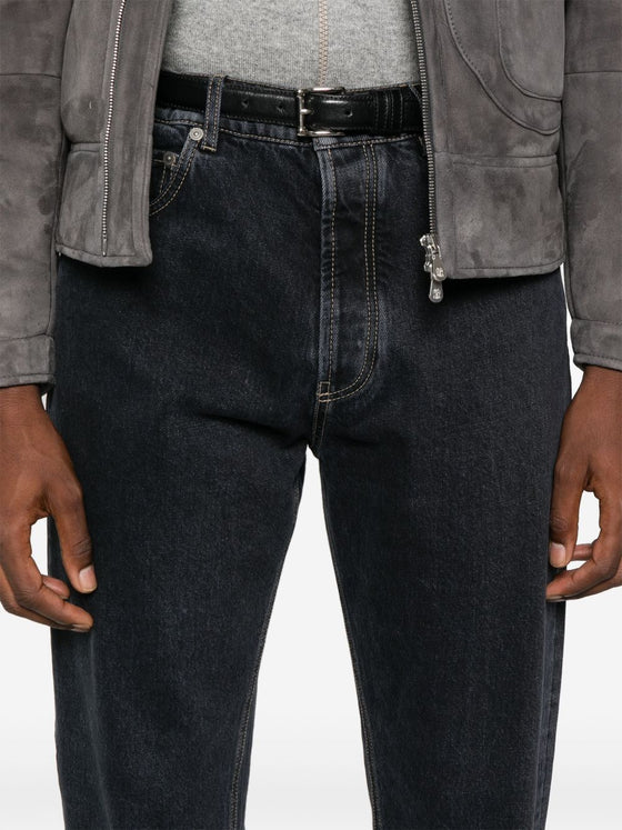 Brunello Cucinelli Logo-embroidered jeans
