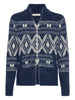 Brunello Cucinelli Jacquard zip-up cardigan