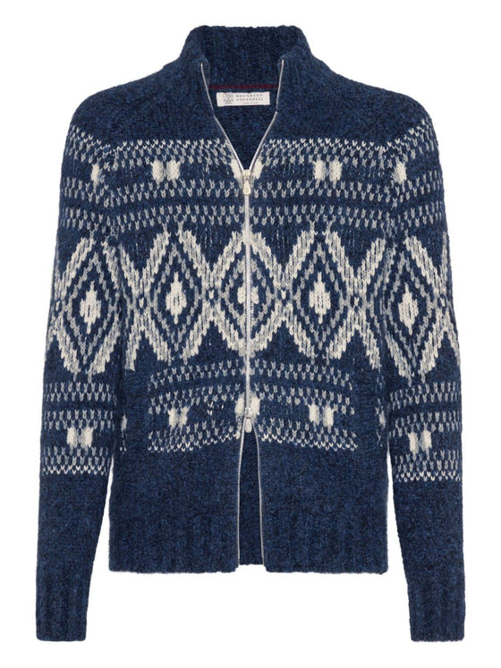 Brunello Cucinelli Sweaters Blue