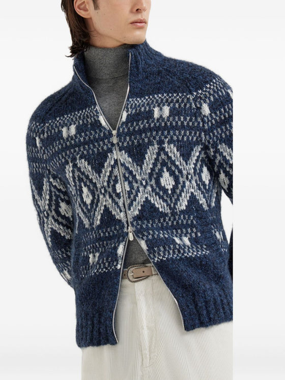 Brunello Cucinelli Sweaters Blue