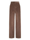 Brunello Cucinelli Wide leg cotton trousers