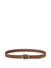 Brunello Cucinelli buckle-fastening leather belt