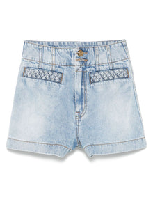  Zimmermann Lucky denim shorts