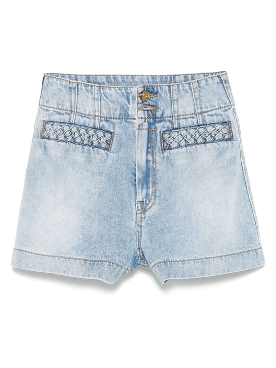 Zimmermann Lucky denim shorts