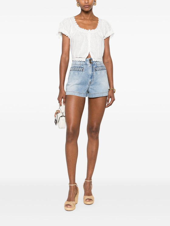 Zimmermann Shorts Clear Blue