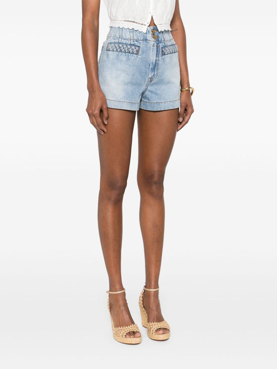 Zimmermann Shorts Clear Blue