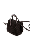 Brunello Cucinelli BC Duo mini bag in curly shearling with monili
