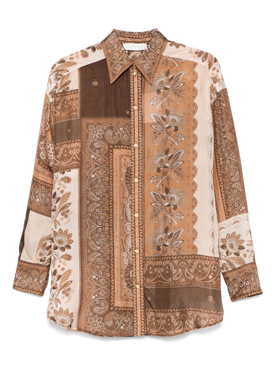 Zimmermann Shirts Brown
