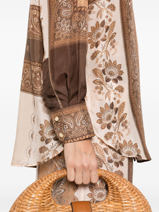 Zimmermann Shirts Brown