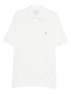 Brunello Cucinelli Short-sleeve cotton polo shirt