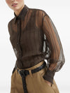 Brunello Cucinelli Shirts Brown