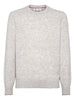 Brunello Cucinelli Flecked alpaca, wool, silk and cotton sweater