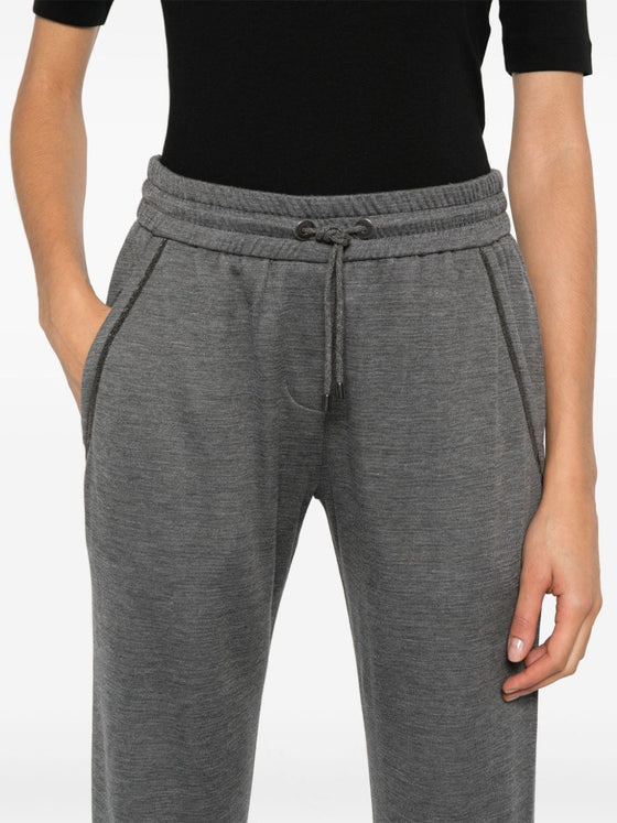 Brunello Cucinelli Monili-detail track pants