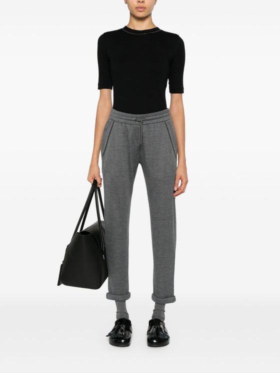 Brunello Cucinelli Monili-detail track pants