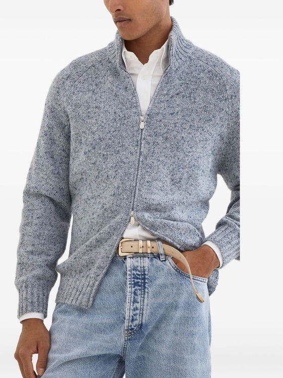 Brunello Cucinelli Sweaters Clear Blue