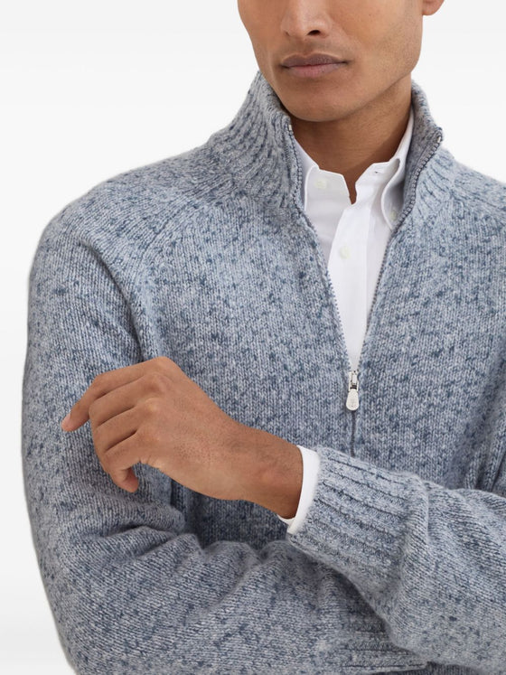 Brunello Cucinelli Sweaters Clear Blue