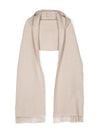 Brunello Cucinelli Cashmere blend hooded scarf