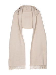  Brunello Cucinelli Cashmere blend hooded scarf