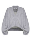 The Attico Sweaters Light Grey