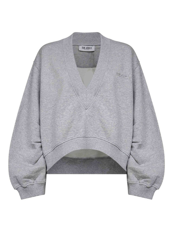 The Attico Sweaters Light Grey