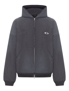  Balenciaga Embroidered-logo hoodie