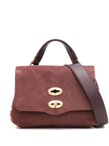 Zanellato Postina Baby bag in red barbera nubuck leather