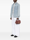 Zanellato Postina Baby bag in red barbera nubuck leather