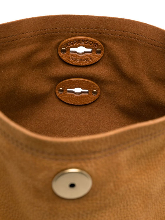 Zanellato studded foldover tote bag