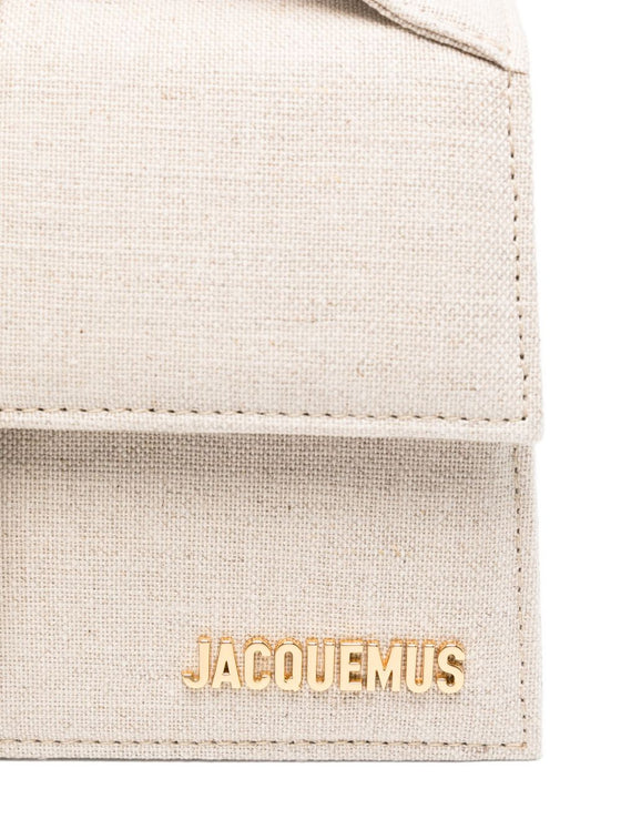 JACQUEMUS The Big Child Shoulder bag with flap.
