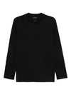 Emporio Armani Long-sleeved cotton T-shirt