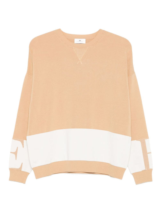Elisabetta Franchi Sweaters Beige