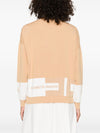 Elisabetta Franchi Sweaters Beige